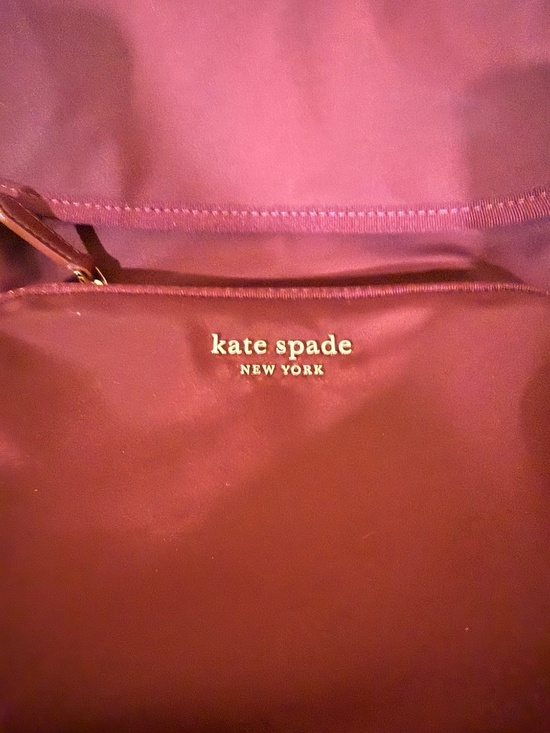 Kate Spade Nylon Backpack in Burgundy/Plum NWT Offers Accepted